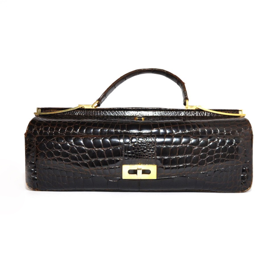 Borsa Vintage Coccodrillo Verde usato in Italia | vedi tutte i 35 prezzi!