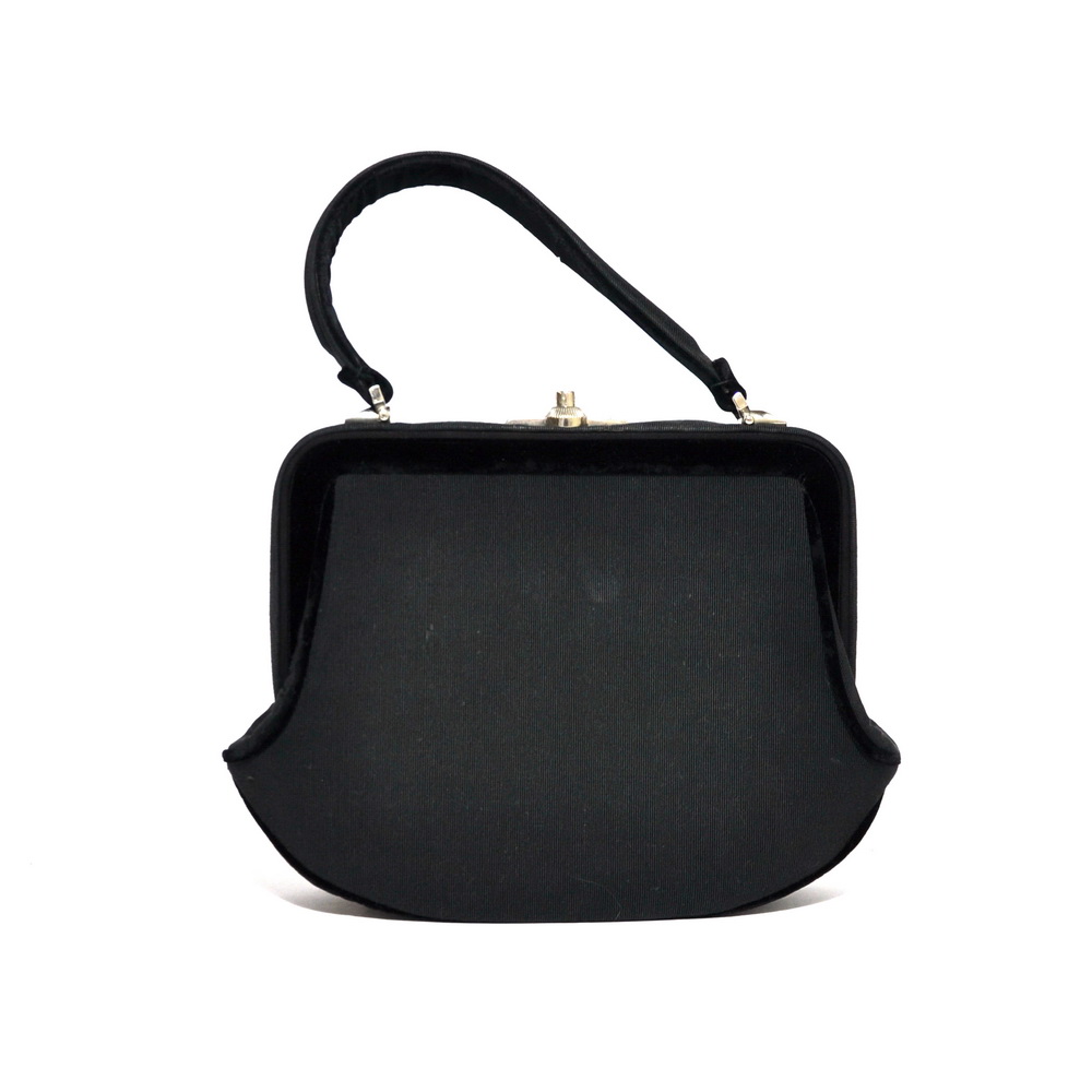 Borsa vintage in tela e velluto ~ Arte Vintage Shop