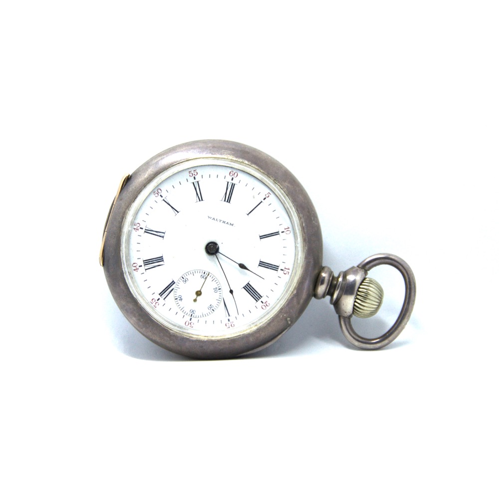 Orologio da tasca in argento ~ Arte Vintage Shop