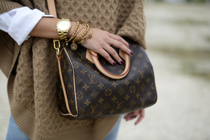 Louis Vuitton borsa bauletto Speedy vintage monogram 40. - La